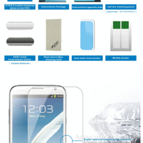 9H 0.2mm 2.5D curved round angle tempered-glass screen protector for Samsung Galaxy S5